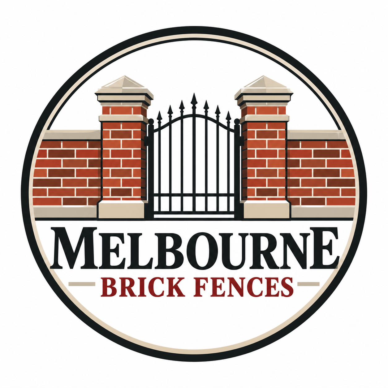 Melbourne Brick Fences